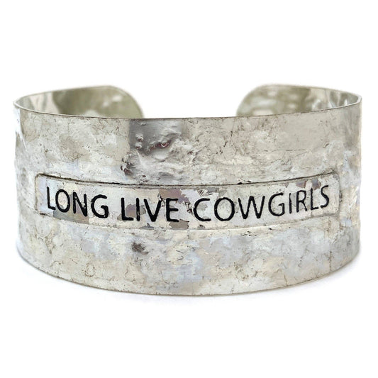 Long Live Cowgirls Metal Western Cuff